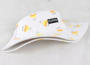 Cap Banana Print Yellow Hat