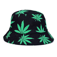 Load image into Gallery viewer, Hip Hop Cap Maple Leaf Panama Bucket Hat